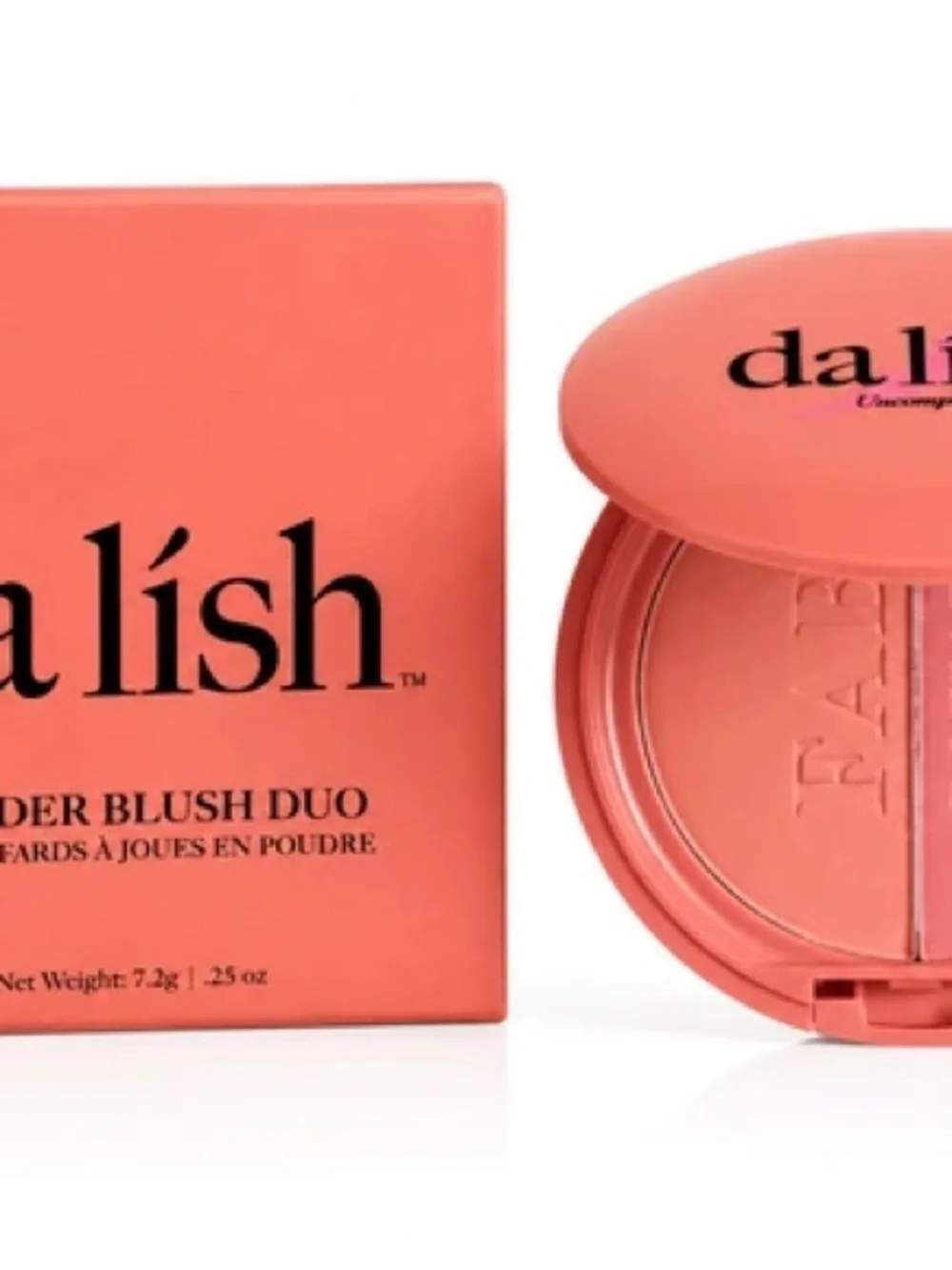 NEW IN BOX- Da Lish Blush Duo - Peachy Keen